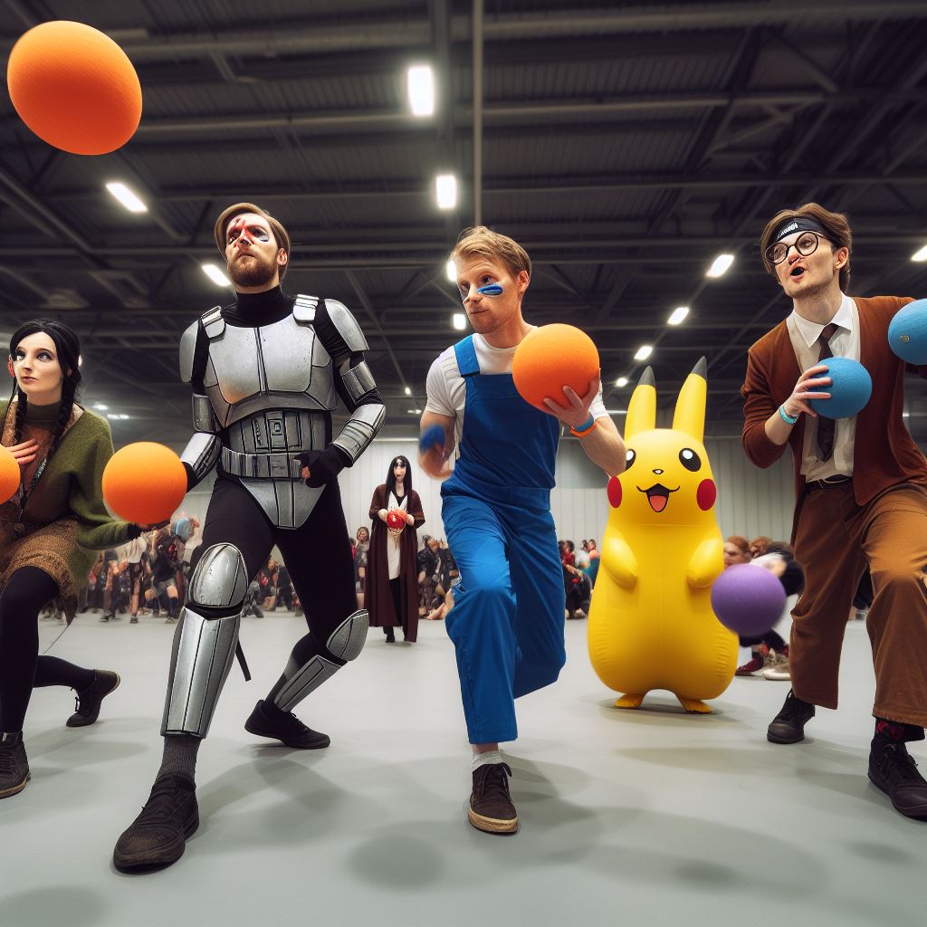 Cosplay Dodgeball
