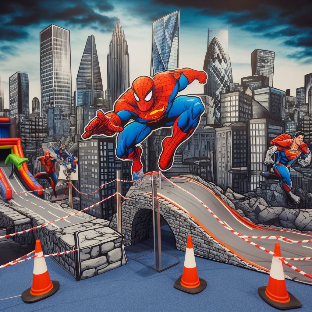 Superhero Obstacle Course